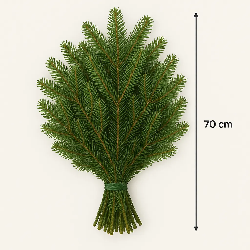 Tanne Bund (Reisig) ca. 4 kg ca 70cm