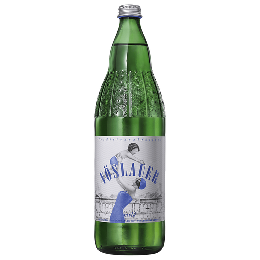 Vöslauer Prickelnd Mineralwasser 1l (Kiste)