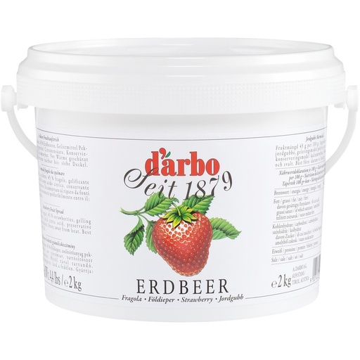 Darbo Erdbeer Konfitüre 45% Fruchtanteil 2kg